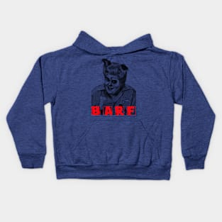 barf art visual Kids Hoodie